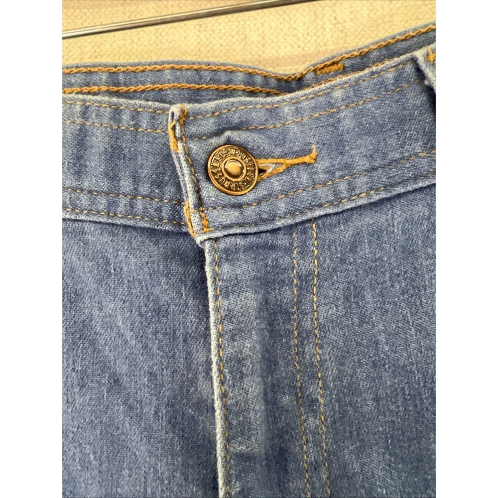 Vintage‎ Y2K Levi's Blue Soft Denim Jeans Brown Tab 38x32 Baggy, Grunge, 2000 ✅